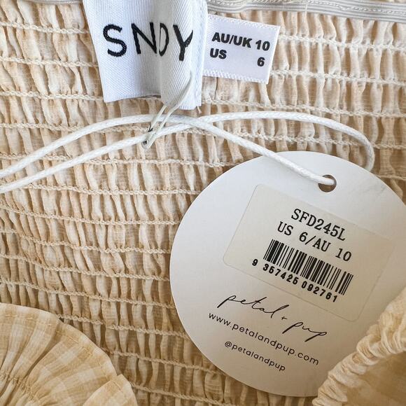 SNDYS Courtney Midi Dress NWT Medium - Picture 5 of 6